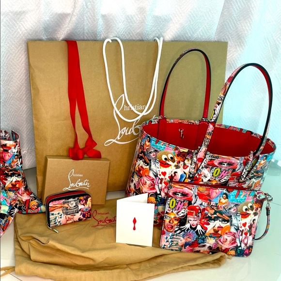 Christian Louboutin Cabata Oh Xtian collection Sold out in stores & on line - Picture 1 of 16